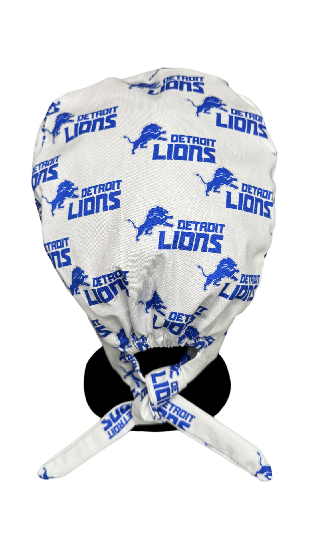 Detroit Lions Satin Lined Scrub Cap- White