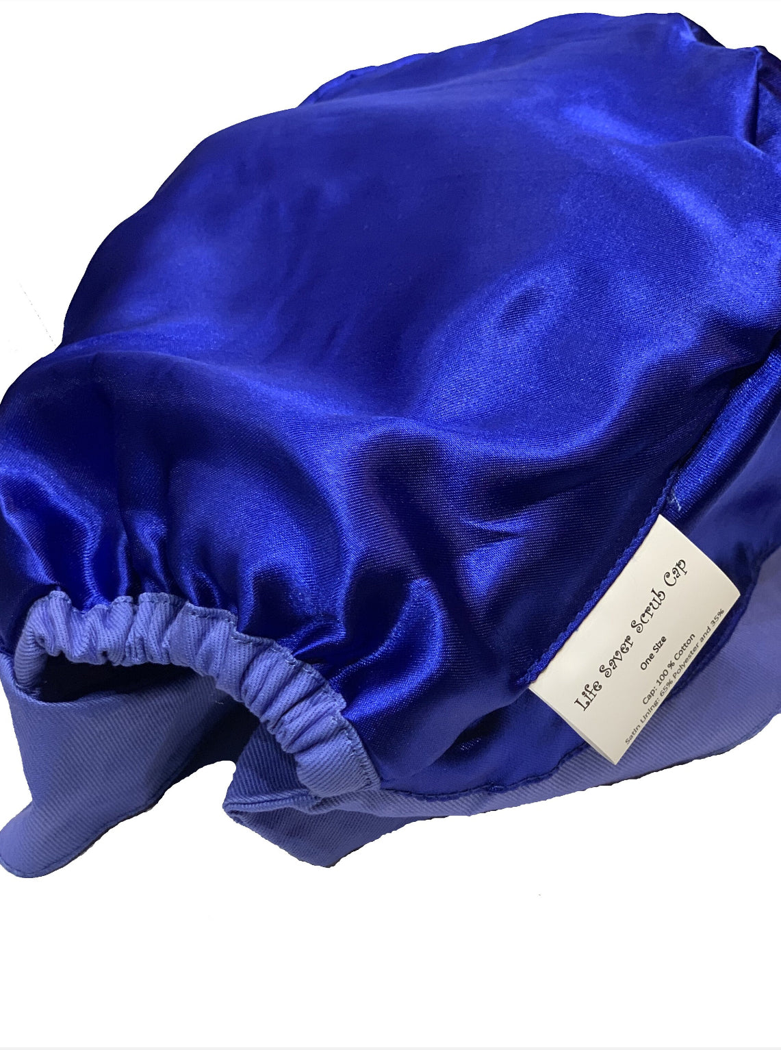 Satin Lined Heroes Scrub Cap- Light Blue