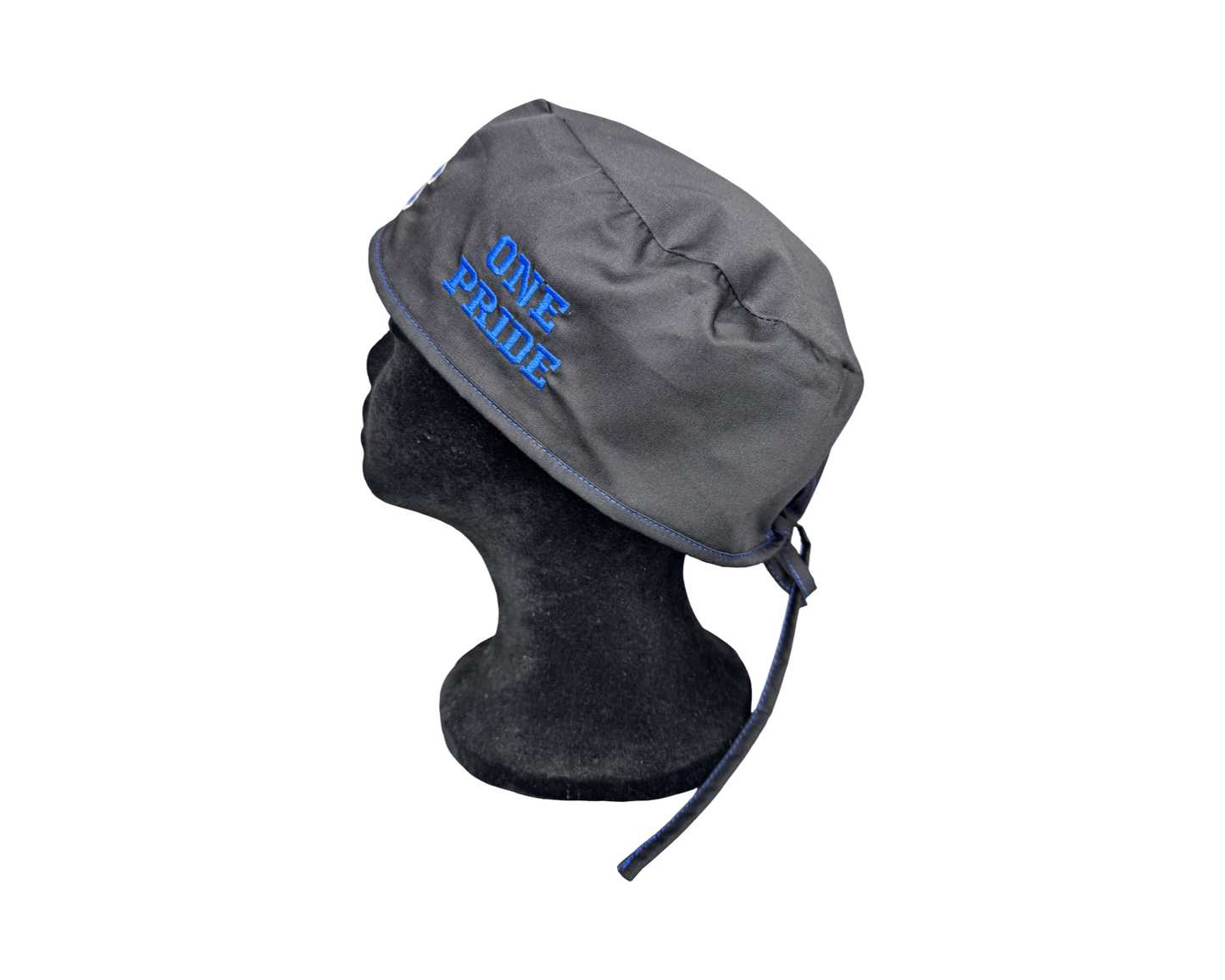 Men’s Satin Lined Detroit Lions Scrub Cap- Embroidered (Men) Tieback Cap