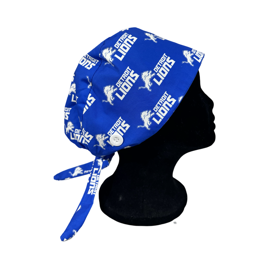 Detroit Lions Satin Lined Scrub Cap