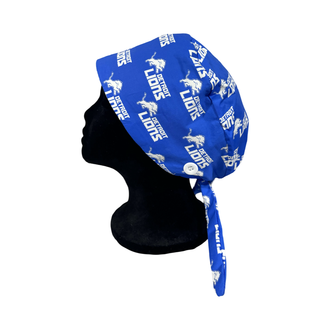 Detroit Lions Satin Lined Scrub Cap