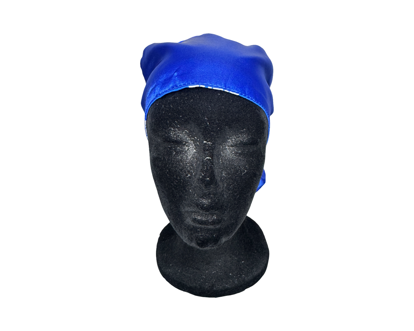 Detroit Lions Satin Lined Ponytail Scrub Cap- Blue