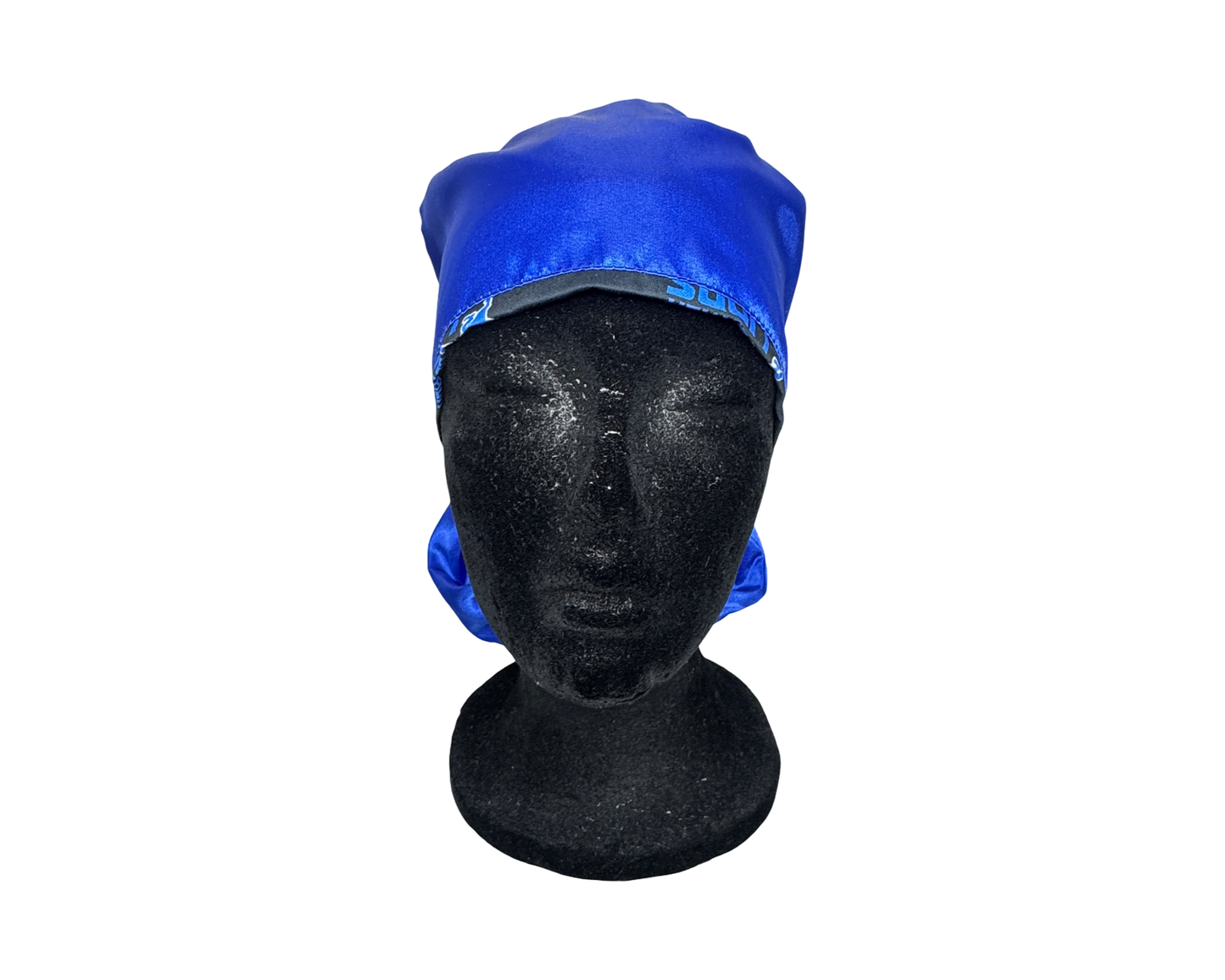 Detroit Lions Satin Lined Ponytail Scrub Cap- Black