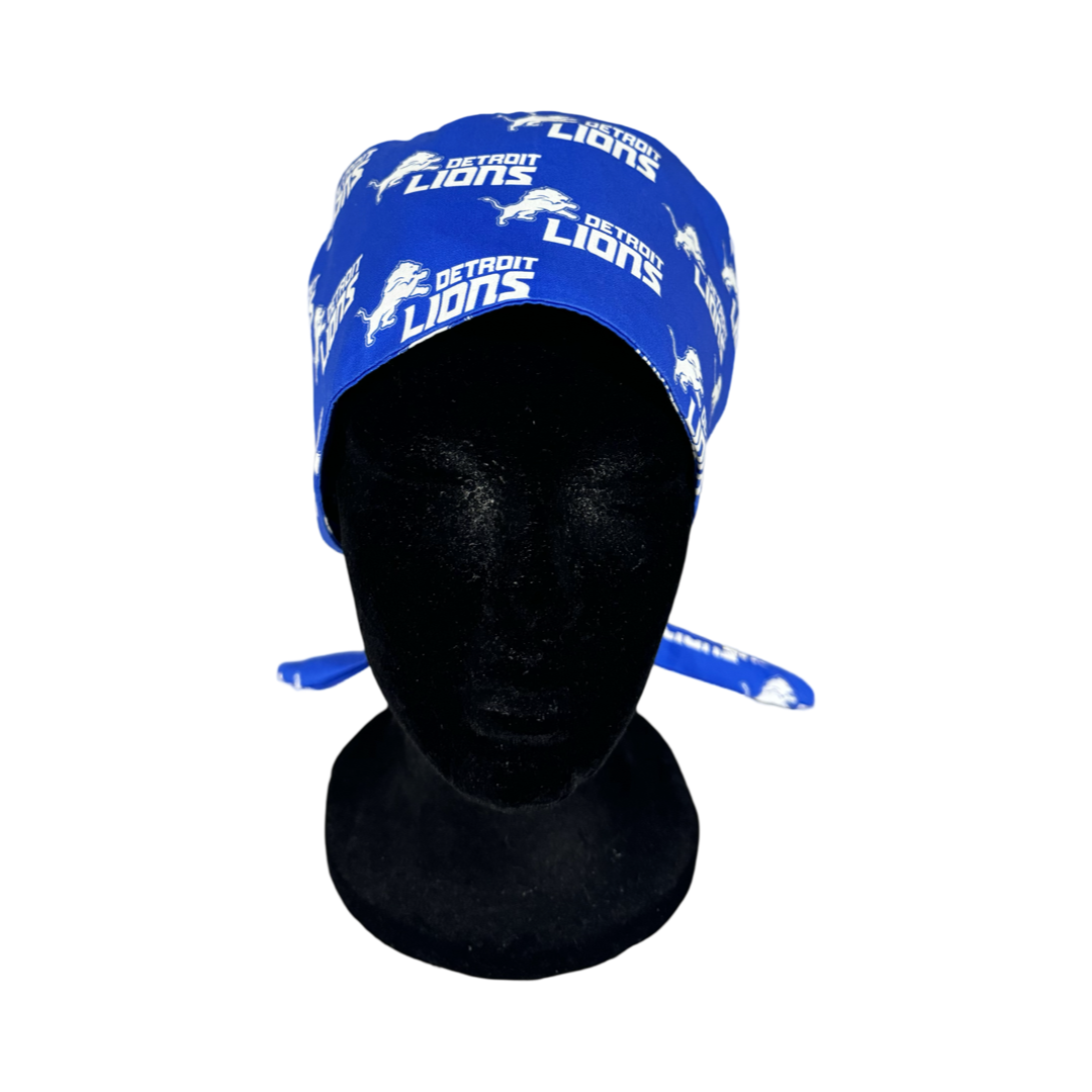 Detroit Lions Satin Lined Scrub Cap